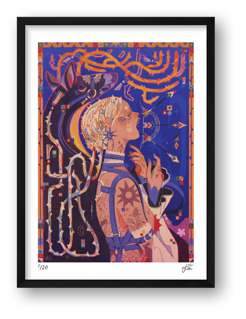 Artemis — framed